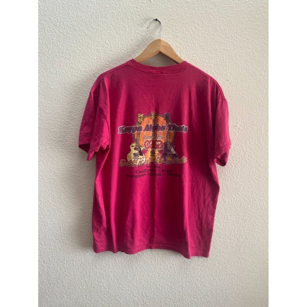 Vintage Kappa Alpha Theta Rock The Casa Battle Of The Bands T-Shirt Men's XL